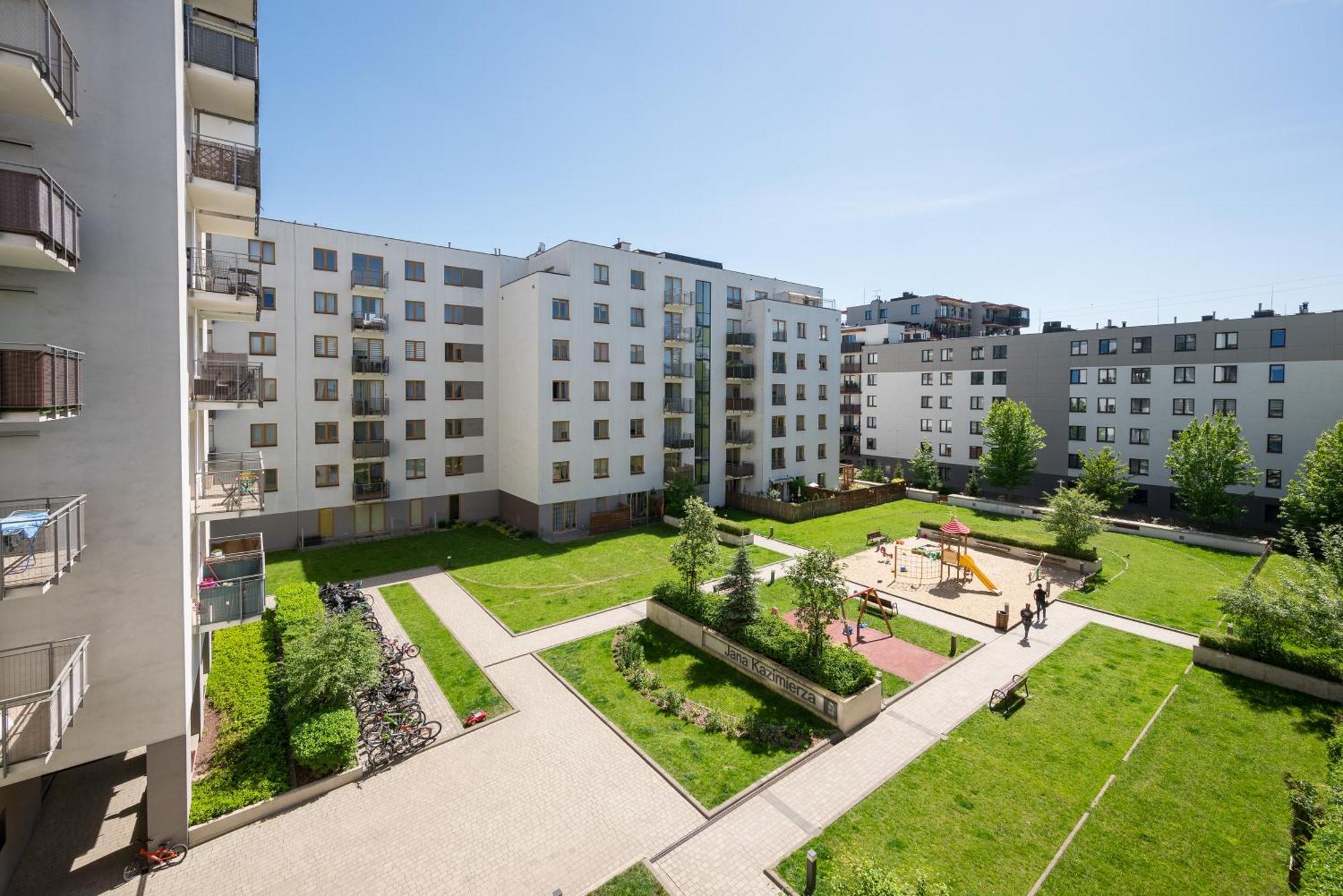 Wola Jana Kazimierza Chic Apartment Warsaw Exterior photo