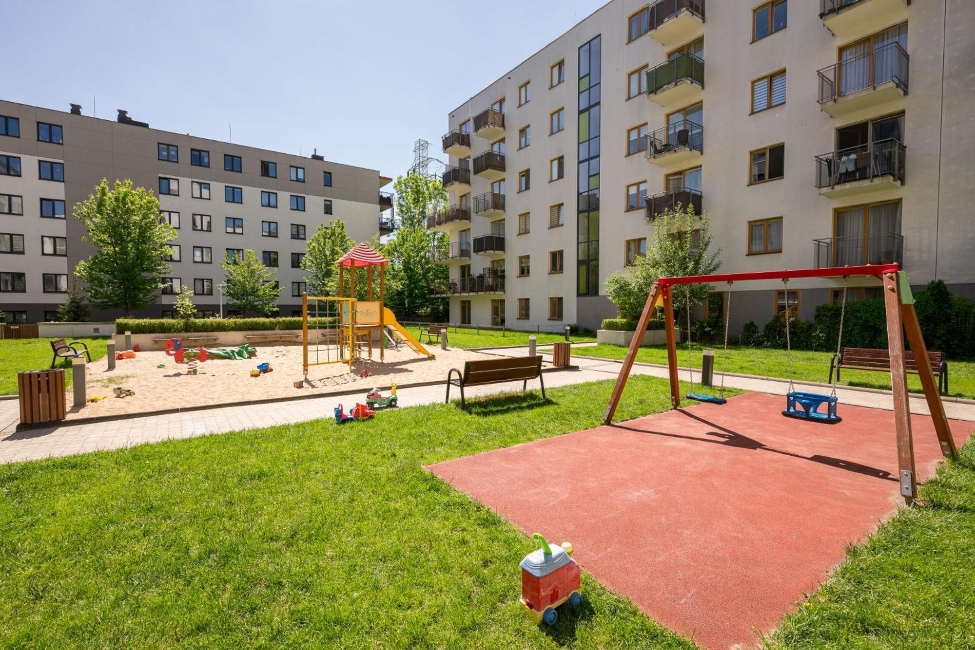 Wola Jana Kazimierza Chic Apartment Warsaw Exterior photo