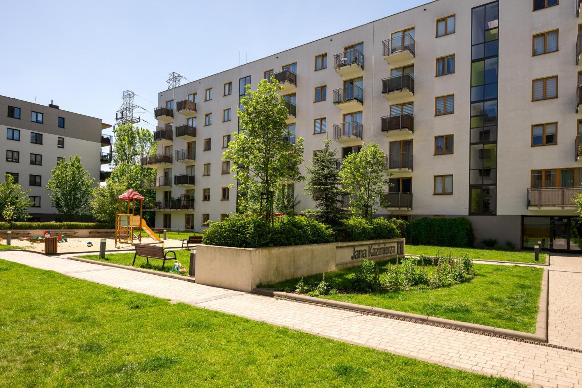 Wola Jana Kazimierza Chic Apartment Warsaw Exterior photo